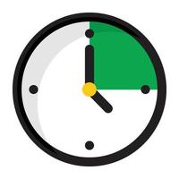Trendy Clock Concepts vector