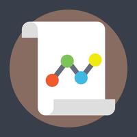 Line Graph Analysis vector