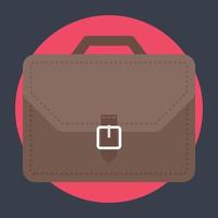 Trendy Briefcase Concepts vector