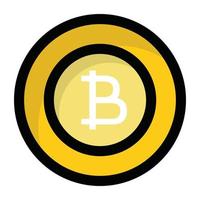 Trendy Bitcoin Concepts vector