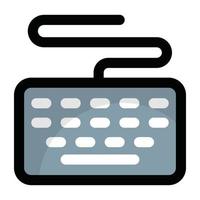 Trendy Keypad Concepts vector