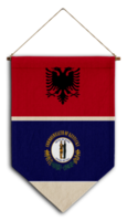 flagge beziehung land hängen stoff reise einwanderung beratung visum transparent albanien kentucky png