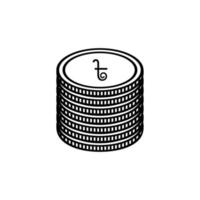 Bangladesh Currency Icon Symbol, Bangladeshi Taka, BDT Sign. Vector Illustration