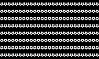 Seamless Motif Pattern Composed by Foot Ball or Soccer Ball Composition for Background, Pattern, Decoration, Ornate, Website or Graphic Design Element. Vector Illustration