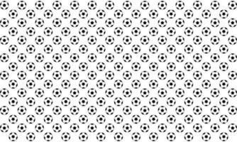 Seamless Motif Pattern Composed by Foot Ball or Soccer Ball Composition for Background, Pattern, Decoration, Ornate, Website or Graphic Design Element. Vector Illustration