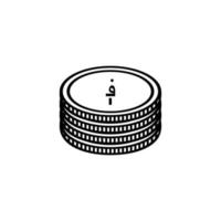 Afghanistan Currency Icon Symbol, Afghan Afghani, AFN Sign. Vector Illustration