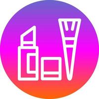 diseño de icono de vector de maquillaje