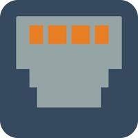 Ethernet Vector Icon Design
