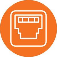 Ethernet Vector Icon Design