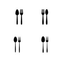 spoon and fork logo vector