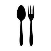 spoon and fork logo vector