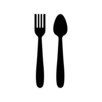 spoon and fork logo vector