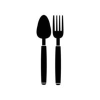 spoon and fork logo vector