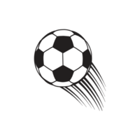 Abstract Creative football illustration isolated on png transparent background