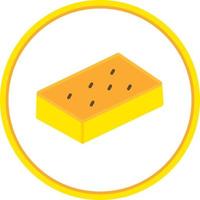 Cornbread Vector Icon Design