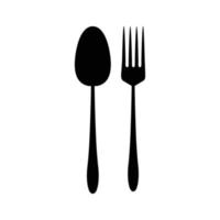 spoon and fork logo vector