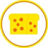 diseño de icono de vector de pan de plátano