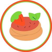 diseño de icono de vector de pavlova