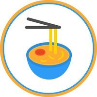 diseño de icono de vector de bibimbap