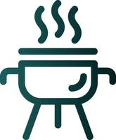 Barbecue Vector Icon Design