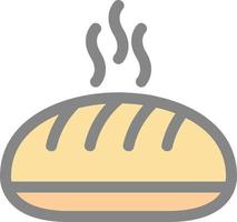 Baguette Vector Icon Design