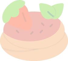 diseño de icono de vector de pavlova