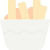 Poutine Vector Icon Design