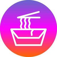 diseño de icono de vector de ramen