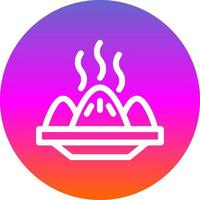 diseño de icono de vector de dim sum