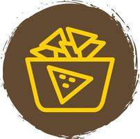 Nachos Vector Icon Design