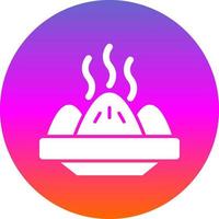 diseño de icono de vector de dim sum