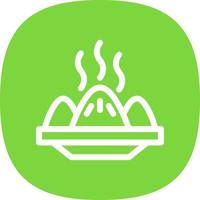 Dim Sum Vector Icon Design