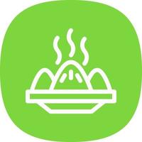 diseño de icono de vector de dim sum