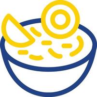 Poke Food Vector Icon Design