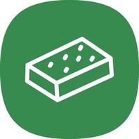 Cornbread Vector Icon Design