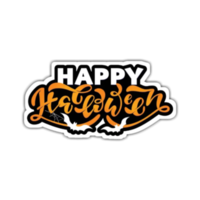 Happy halloween design png
