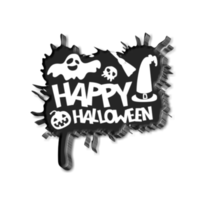 conception de joyeux halloween png