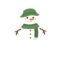 joyeux noel bonhomme de neige png