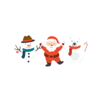 Frohe Weihnachten Schneemann png