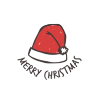 Merry christmas typography png