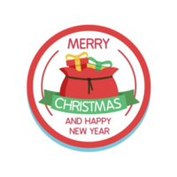 Merry christmas typography png