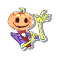 felice disegno di halloween png