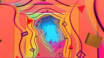 3D illustration Background for advertising and wallpaper in flat art style and abstract scene. 3D rendering in decorative concept. photo
