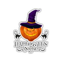 conception de joyeux halloween png