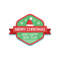 Merry christmas typography png