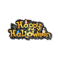 felice disegno di halloween png