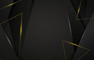 Black Abstract Background With Luxury Gradient vector