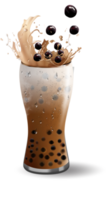 Bubble milk tea, Pearl milk tea. png. png