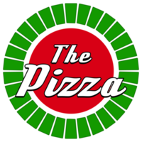 mão de pizza desenhada. estilo de esboço. png. png