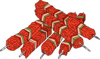 shish kebab logotyp design. png. png